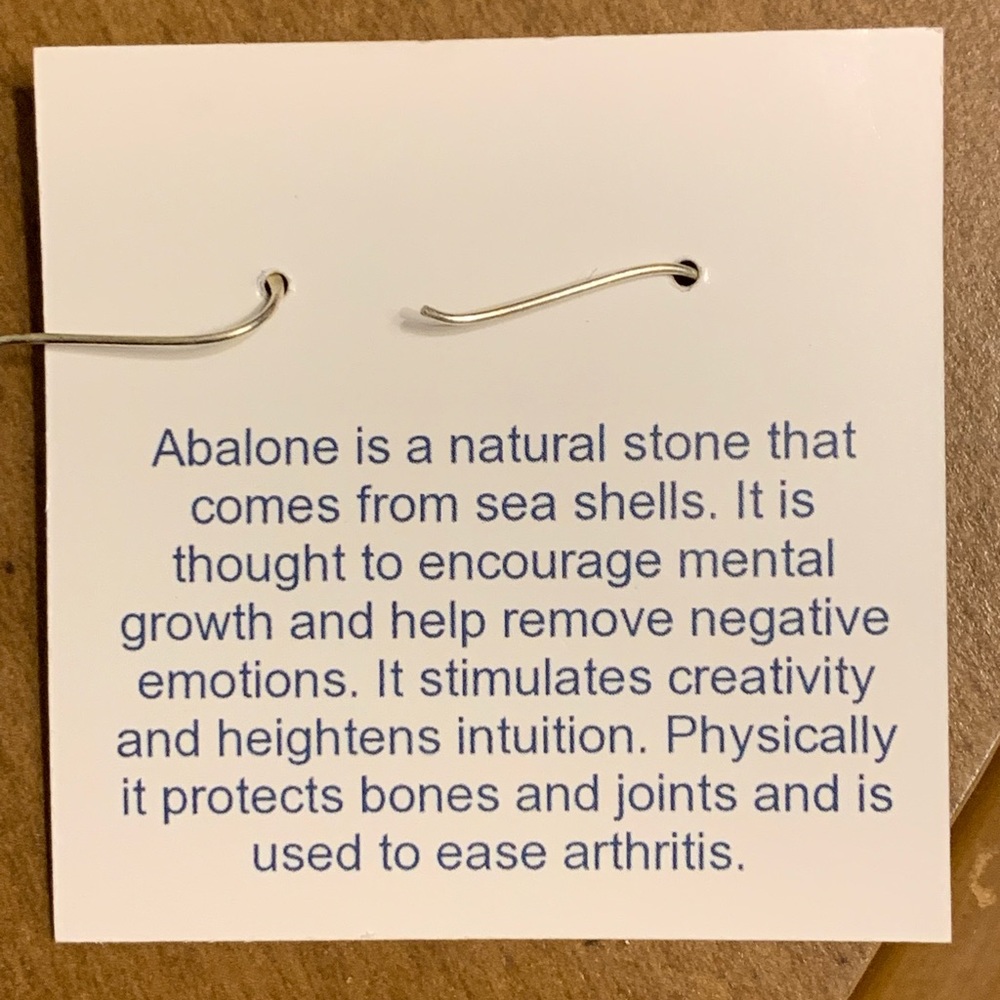 Alabone Shell Earrings - Picture 2 of 3